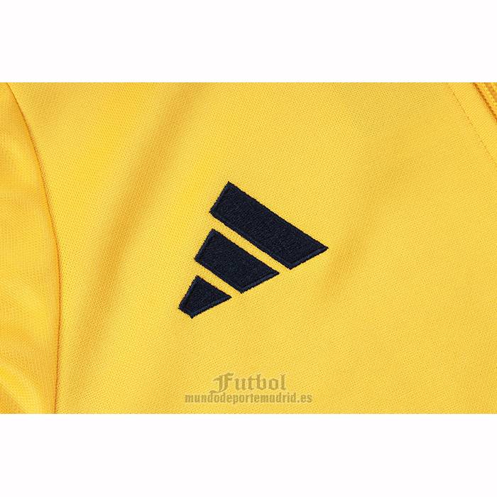 Chandal de Chaqueta del Boca Juniors Nino 2025-2026 Amarillo